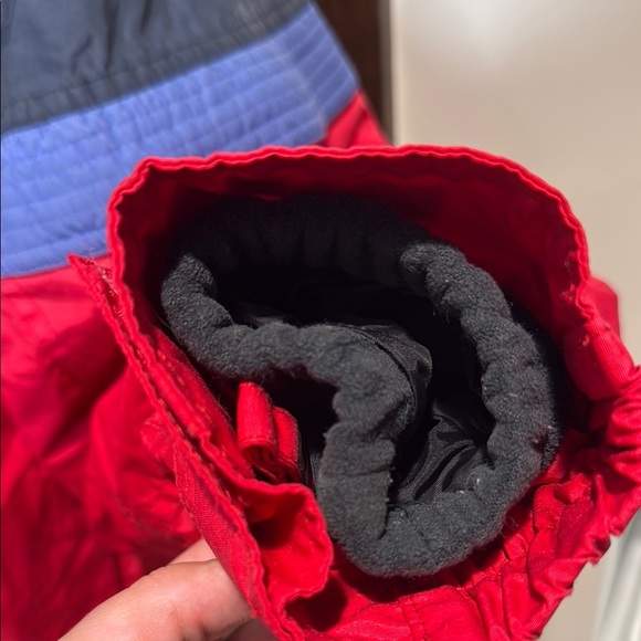 Vintage Columbia bugaboo Red and Gray Jacket fleece lined zip up - Picture 6 of 16